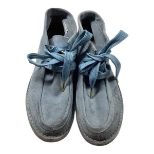 Free People Ashton‎ Ankle Boots Dusty Blue Suede Women’s Size EU 39